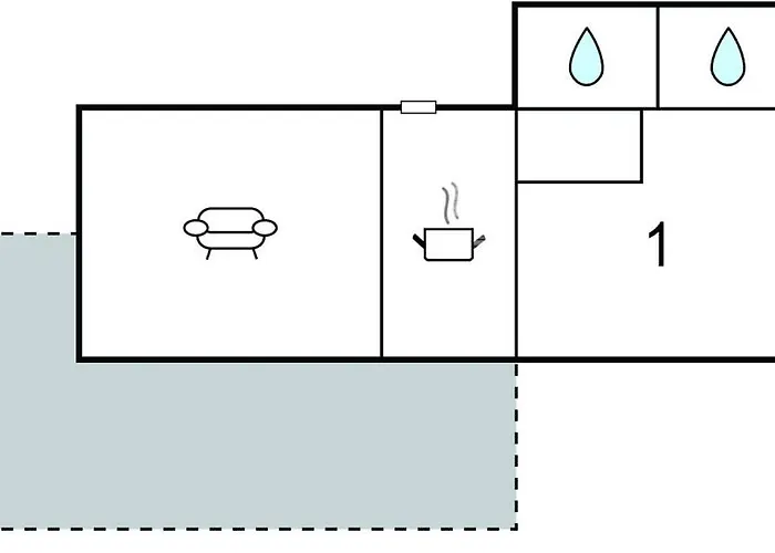 アパート Sunset 1 ポレッチ